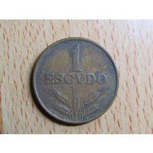 Portugal 1973 $1 Escudo Coin