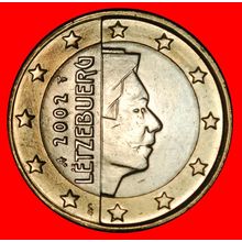 Ⰶ NETHERLANDS PHALLIC (2002-2025): LUXEMBOURG ★ 1 EURO 2002★LOW START★NO RESERVE