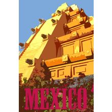 Mexico Vintage Travel 89 Poster Canvas Movie Film Print A0 A1 A2 A3 A4 A5 A6 Art