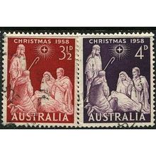 1958 SG 306/307 - fine used (o)