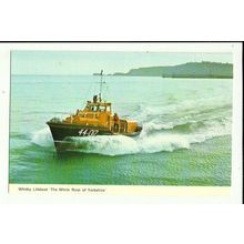 Yorkshire WHITBY Lifeboat Postcard by Dennis