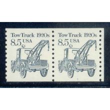 2129 8.5c Tow Truck Very Fine MNH Dry Gum CNP Right 1 W0353