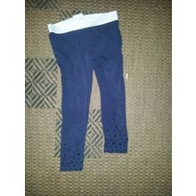 baby girl size 3 navy and sparkles leggings
