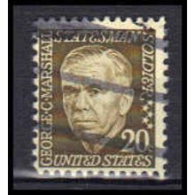 Used 1289 20c George Marshall Very Fine KA6134