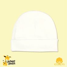 The Laughing Giraffe Baby Beanie Hat[ 0-6M White ]