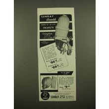 1947 Sunray Arnold Model D Enlarger Ad