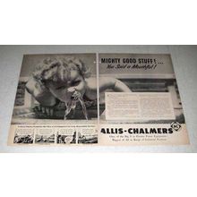 1948 Allis-Chalmers Ad - Mighty Good Stuff!