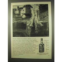 1956 Jack Daniel's Whiskey Ad - From Blazing Ricks