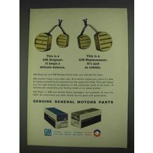 1967 GM Parts Ad - Carburetor Float