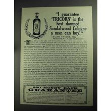 1968 Tricorn Sandalwood Cologne Ad - Best Can Buy