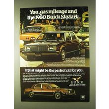 1980 Buick Skylark Ad - You, Gas Mileage