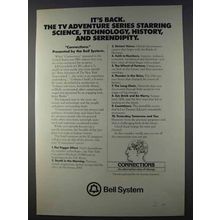 1980 Bell System: Connections PBS TV Show Ad - It's Back