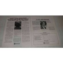 1980 Bell Telephone Ad - Don't Turn Back on WATS