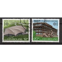 Luxemburg Europa Cept 1987 gestempeld