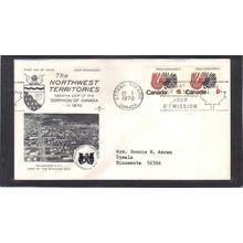 FDC Rose Craft 6c Northwest Pair (Cachet-Typed/A) CV41415