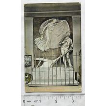 vintage postcard Burns Mausoleum Interior, Dumfries