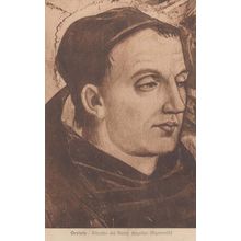 Orvieto Ritratto Del Beato Angelico Signorelli Italian Old Painting Postcard