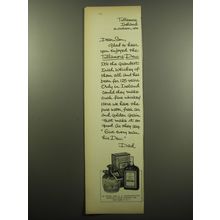 1960 Tullamore Dew Irish Whiskey Ad - Dear Son, Glad to hear you enjoyed