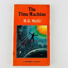 H. G. Wells - The Time Machine Paperback Book Classic Sci-Fi