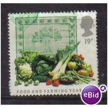 1989 GB FRUIT AND VEGETABLES F/U SG1428
