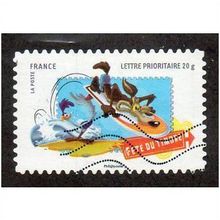 FRA 2009 (56c)(S/A) 'STAMPS DAY' FINE USED (EBID21013)