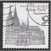 GER 2003 €0.55 (S/A) 'UNESCO SITES -KOLN CATHEDRAL' FINE USED (EBID54-149)