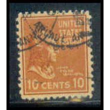 Used 815 10c John Tyler Very Fine C3632