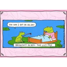 Breakfast In Bed - Mothers Day - Tree Free Greeting Card - 14006