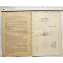 1882 Patent No. 896 frictional wheel gearing, John B. Tibbits, New York