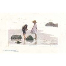 Fishing Hunters Fishermen Antique 1908 Postcard