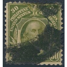 Franklin: 30c - Philippines 1906 - FH - MiNr 246