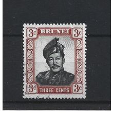 Brunei.SG102 3c Sultan Omar Ali Saifuddin.Fine Used.Aug25n