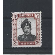 Brunei.SG102 3c Sultan Omar Ali Saifuddin.Fine Used.Aug25z