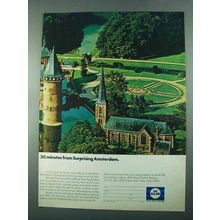 1969 KLM Royal Dutch Airlines Ad - Surprising Amsterdam