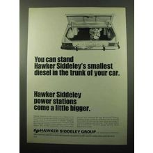1969 Hawker Siddeley AA1 Diesel Engine Ad - In Trunk