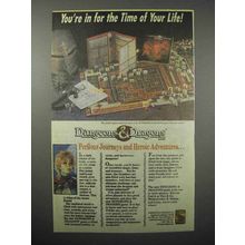 1991 TSR Dungeons & Dragons Game Ad - Time of Life