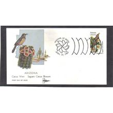 FDC Gill Craft 1955a 20c Cactus Wren (Cachet-U/A) CV39855