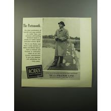 1957 Rodex Coats Ad - The Portsmouth