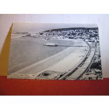 AERIAL VIEW, GARDEN WESTON-SUPER-MARE vintage used postcard 1966 postmark =