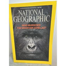 National Geographic Magazine July 2008 Who Murdered Mountain GorillasCollectable