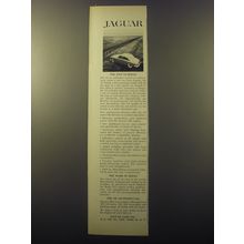 1960 Jaguar Cars Advertisement - Jaguar The New 3.8 Sedan