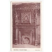 The Oak Room Tamworth Castle Postcard Staffordshire