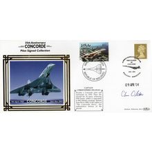 Captain Christopher Orlebar Concorde Pilot 1969 to 2003 Hand Signed FDC