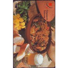 Food S'pore $10 Telephone Card (Used)