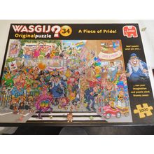 1000 piece jigsaw puzzle WASGIJ 34 ORIGINAL A PIECE OF PRIDE