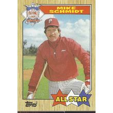 1987 TOPPS MIKE SCHMIDT ALL STAR #597