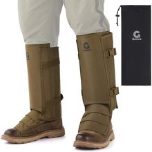 Gonex Snake Gaiters, Waterproof Snake Guards, Snake Bite Protection for Lower Le