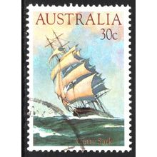 AUSTRALIA 1984: CLIPPER SHIPS - 30c CUTTY SARK USED (G1)