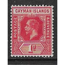 CAYMAN ISLANDS 1912-20 GV 1d MINT SG42