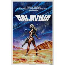 Galaxina (1980)_1 Movie Film Poster Canvas iconic design